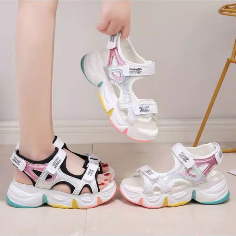 Giày SANDAL Dây Đan Chéo Thư Giãn Cho Nữ Đi Tiệc