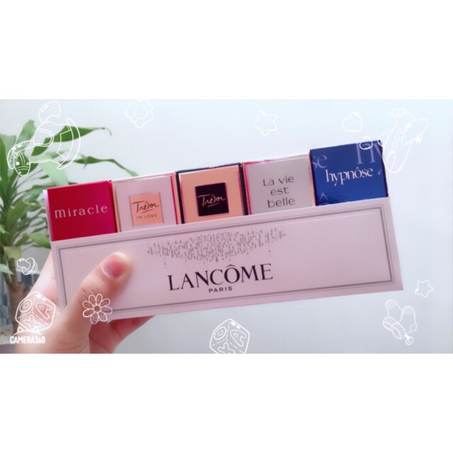Lancome set 5 chai mini