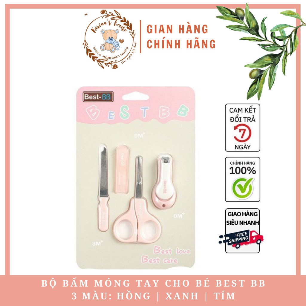 Bộ Dụng Cụ Cắt Móng Tay BEST BB