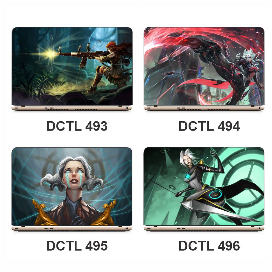 Miếng decal dán mặt lưng Laptop Liên Minh Huyền Thoại - Mã DCLT 473 - 500 | BigBuy360 - bigbuy360.vn