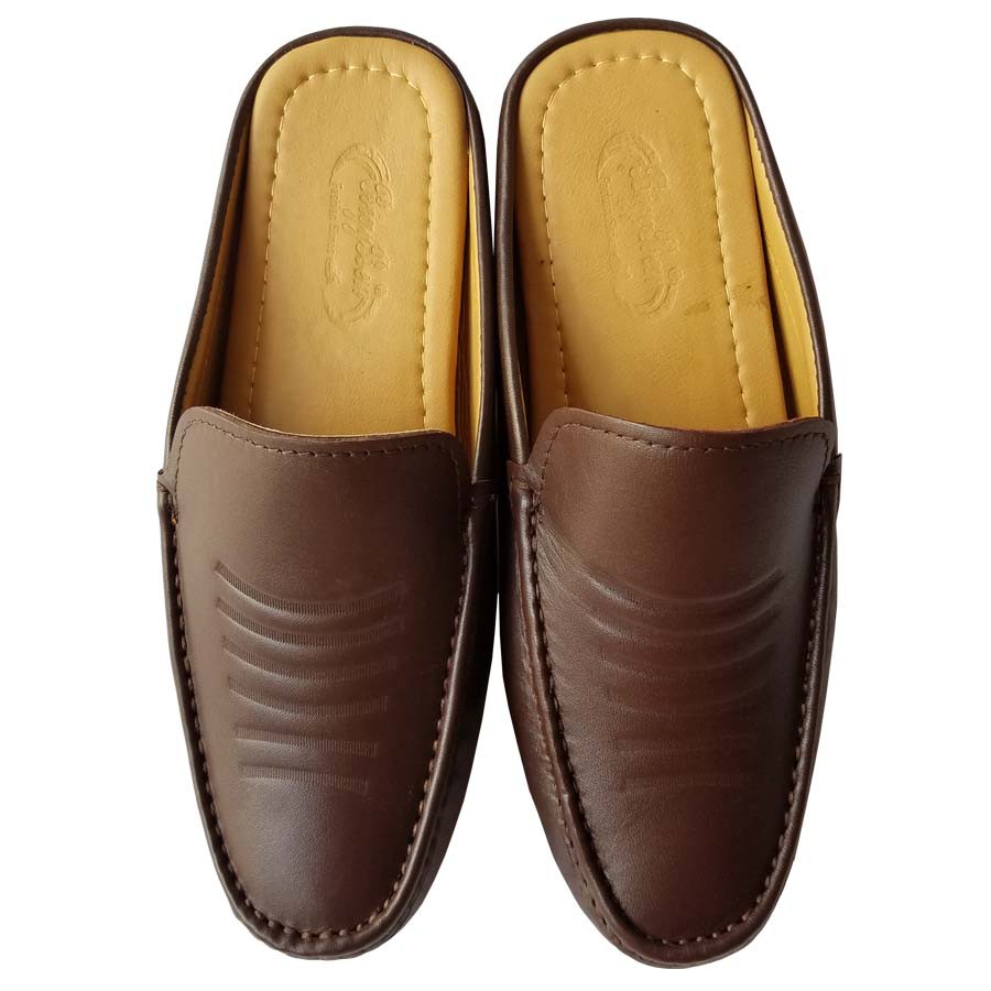 Giày SaBo Nam Da Bò BIGBEN Đế âm Cao Cấp SB73