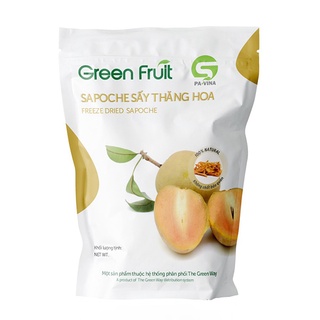 Sapoche sấy thăng hoa green fruit 30g date 30 thang 11