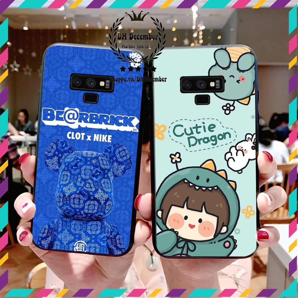 Ốp lưng Samsung NOTE 9 in hình 3D lucky, gấu Beer xinh xắn - KHÔNG NÊN BỎ LỠ