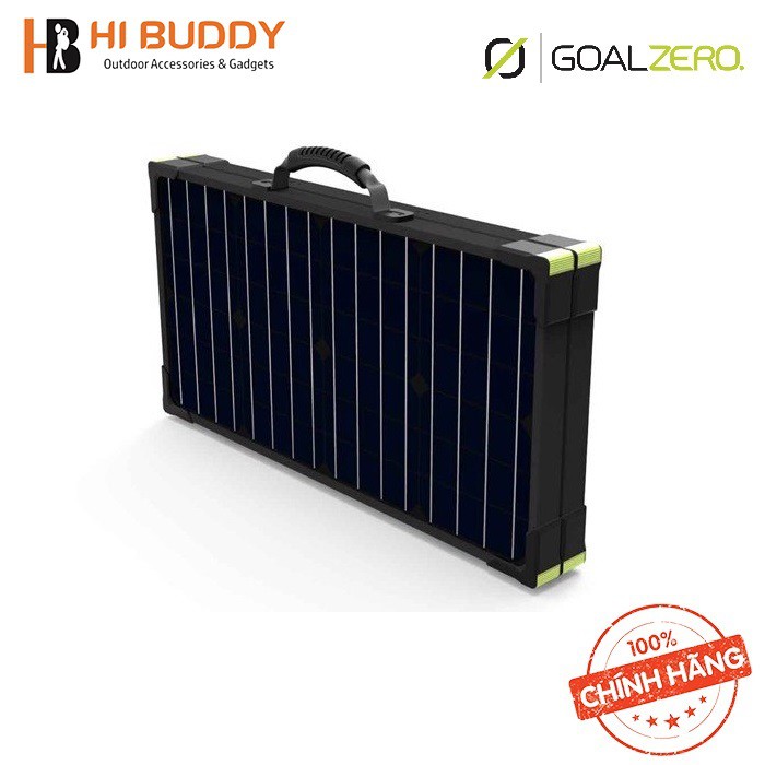 Tấm Quang Năng/ Tấm Pin Năng Lượng Mặt Trời Goal Zero Boulder 100/ 200 Briefcase Công Suất 100W/ 200W Hàng Chính Hãng