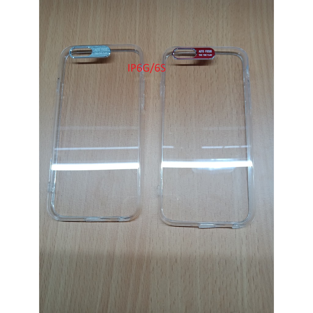 Ốp Lưng Silicon Auto Focus Có Viền Kim Loại Bảo Vệ Camera IP6G/6S/6+/6S+/7G/8G/7+/8+/X/XS/XS MAX (Trong) [18x10x5]