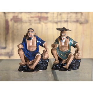 Lão ngư ông câu cá cỡ lớn - Phụ kiện trang trí tiểu cảnh, bể cá, hòn non bộ