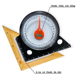 Thước đo độ nghiêng - độ dốc mini, thước lấy cân bằng