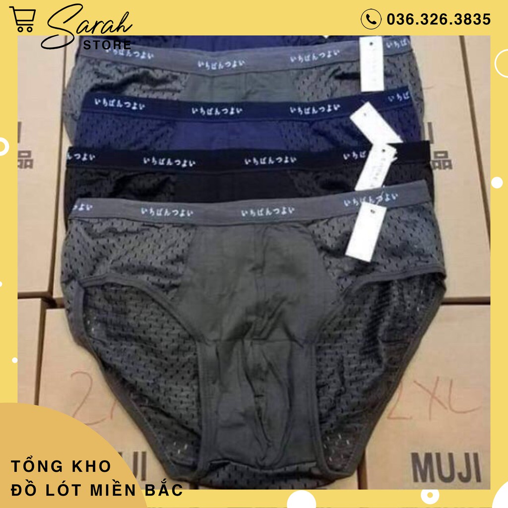 Hộp 5 Sịp Nam Chéo MJChéo Thông Hơi