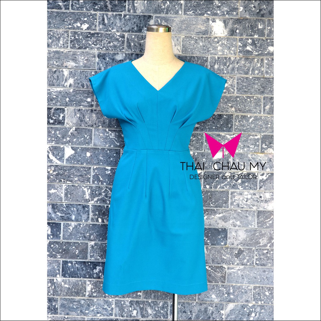 ĐẦM TAY LIỀN CHÍT BEN EO TÔN DÁNG váy mini áo sơmi công sở đồng phục đầm đen dạo phố dự tiệc thời trang thiết kế Chau My | BigBuy360 - bigbuy360.vn