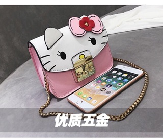 (CÓ SẴN) Túi đeo chéo Hello Kitty