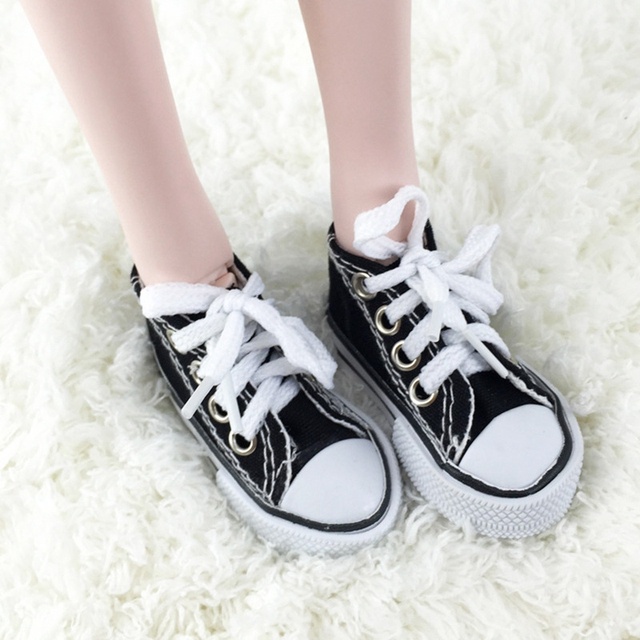 Giày Vải Canvas 7.5cm Cho Búp Bê BJD 60cm Tỉ Lệ 1/3