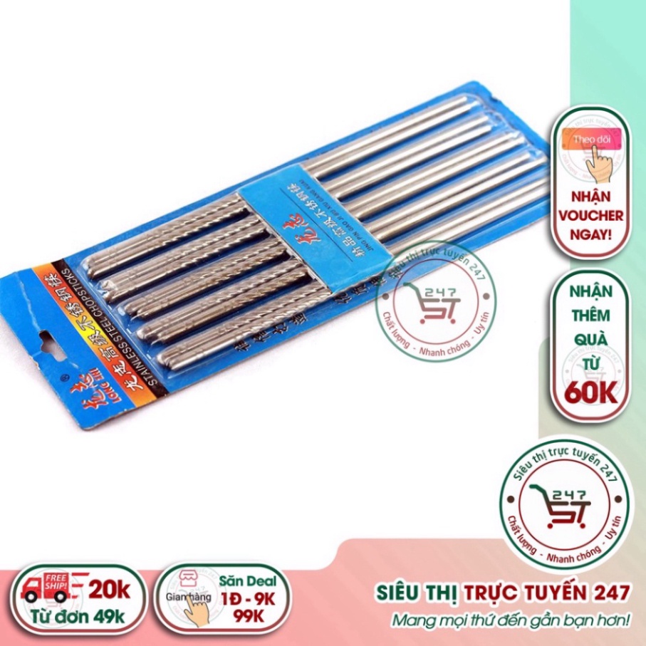 Đũa inox sáng đẹp dùng làm đũa ăn cơm không thể thiếu trong nhà bếp gia đình bạn phụ kiện bàn ăn giúp bữa cơm ngon hơn