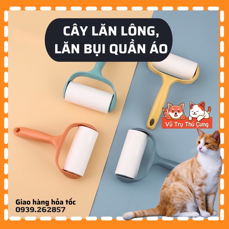 Cây lăn lông chó mèo giá rẻ, lăn bụi quần áo, ga giường