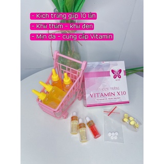 SET KÍCH TRẮNG MẠNH VITAMIN X10