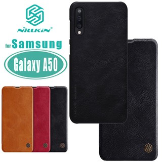 BAO DA SAMSUNG GALAXY A50 - A50s - A30s NILLKIN QIN CHÍNH HÃNG [NEW SALEOFF]