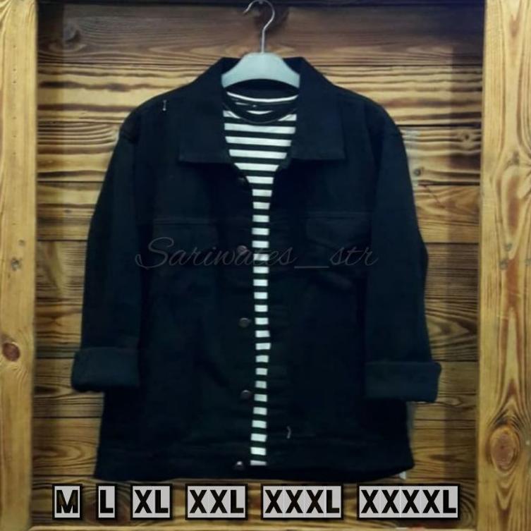 Áo Khoác Jean Màu Trơn Cfj17 Size M L XL XXL XXXL Cho Cặp Đôi