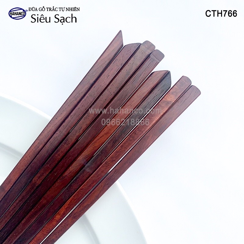 Đũa Trắc dành cho bé (1 đôi) - Đũa tập gắp, làm quen đôi đũa - CTH766 - HAHANCO