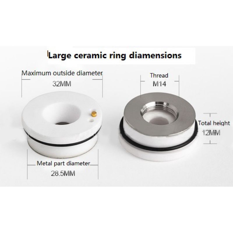 CERAMIC RING_ VÒNG SỨ MÁY LASER | Shopee Việt Nam