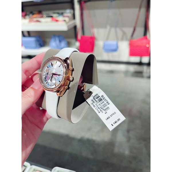 Đồng Hồ Auth Nữ Fossil Case 34mm, chống nước 30m
