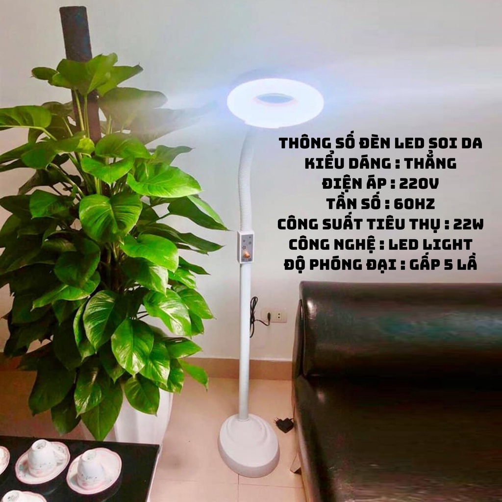 Đèn Spa nối mi phun xăm siêu sáng 120 bóng led