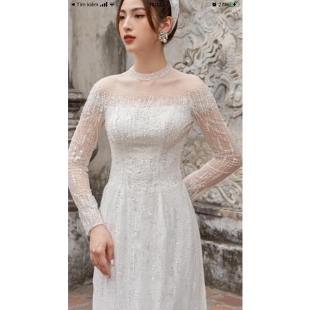 áo dài cưới tiệc siêu đẹp