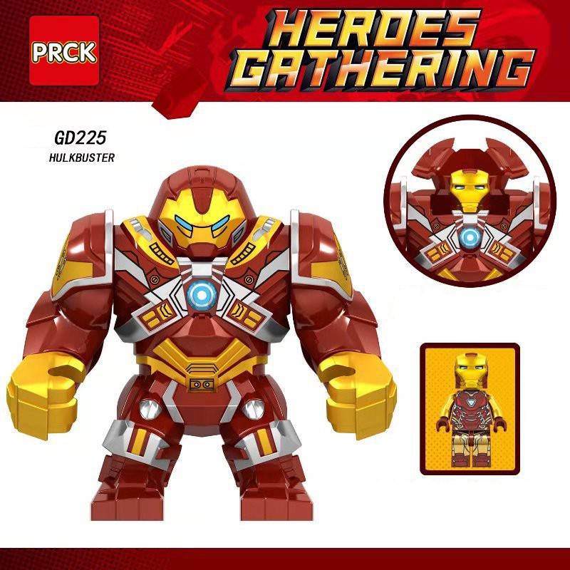 [Mã LIFE0503TOYS giảm 10% đơn 0Đ] BIGFIG Hulkbuster Các Phiên Bản Khác Nhau Mẫu Đẹp GD225 GD226 GD227 GD228