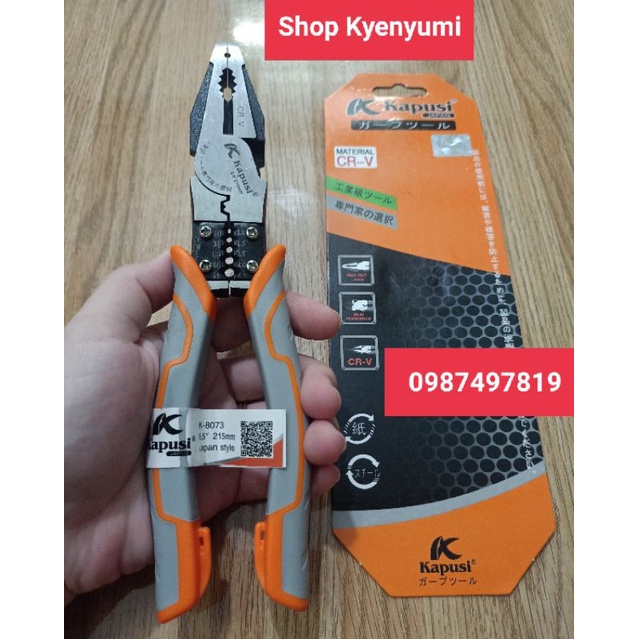 [Rẻ Nhất Shopee] Kìm 3 Trong 1 Hiệu KAPUSI Hàng Cao Cấp Loại 1