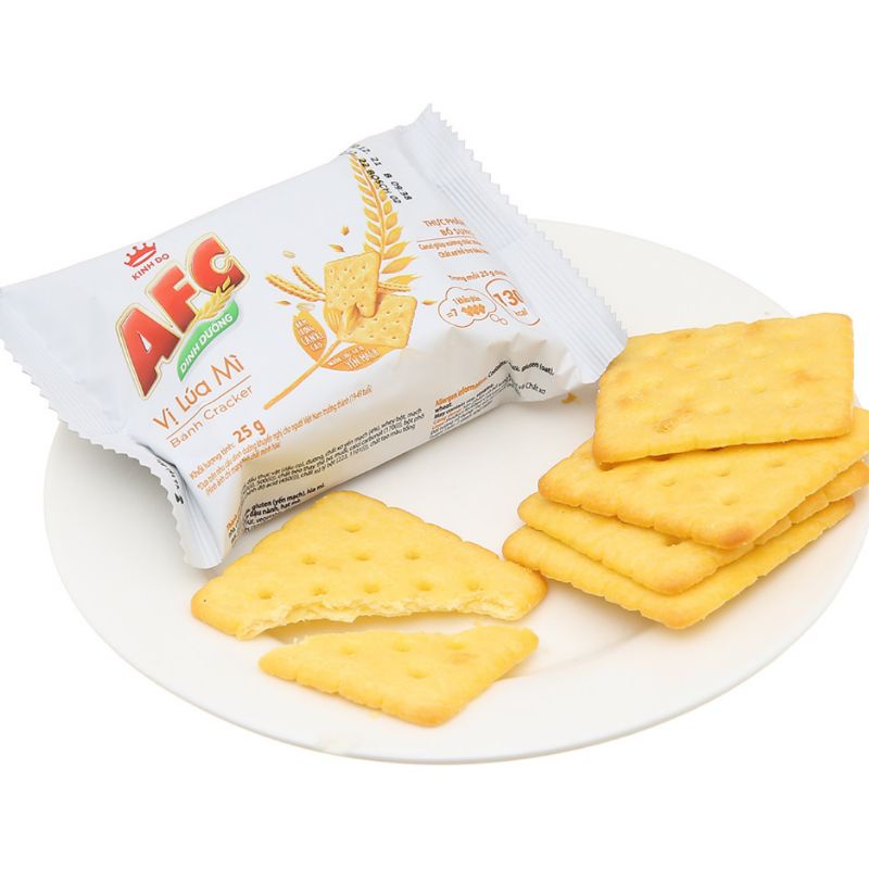 Bánh quy AFC vị lúa mì Kinh Đô hộp 200g