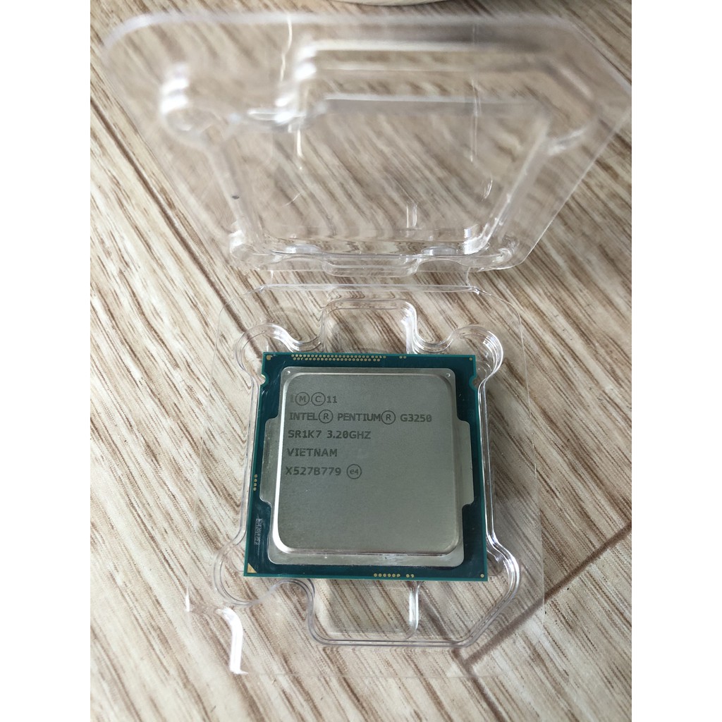 CPU Intel Pentium G3250 (3M Bộ nhớ đệm, 3.20 GHz) Socket 1150 hỗ trợ dòng Main H81, B85, Z87, Z97...