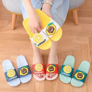 Dép quai ngang nữ Lemon