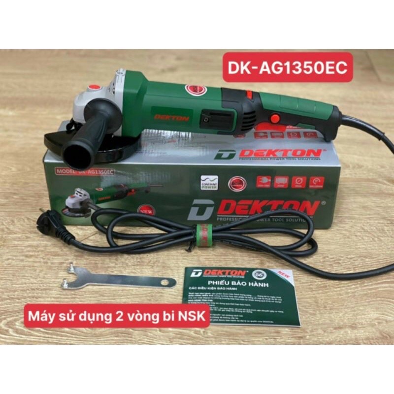 Máy mài góc có chỉnh tốc Dekton 125mm DK-AG1350EC 1350W