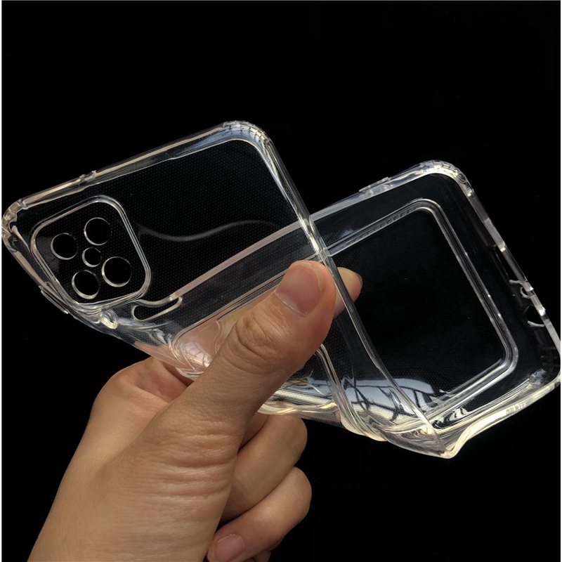 Ốp Điện Thoại TPU Mềm Có Ngăn Đựng Thẻ Cho Redmi 9T Note 8 9S 10 10S Poco X3