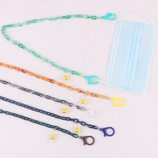 New button for children mask lanyard 58cm adult and kids universal hanging double buckle