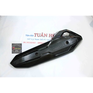 Ốp pô Ab 125/ Airblade 16-19 [HÀNG ĐẸP] sơn Carbon - ốp pô ab16 carbon - đồ chơi xe ab125