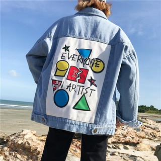 [Hàng order] áo khoác jean Oversize Quảng Châu