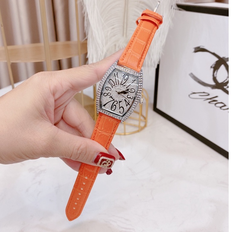 đồng hồ thời trang nữ đeo tay Franck muller full đá dây da cao cấp dễ thương chống nước chống xước khi sử dụng | BigBuy360 - bigbuy360.vn