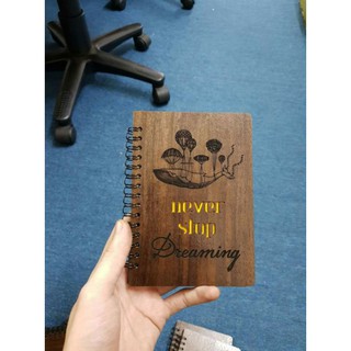 SỔ TAY HANDMADE BÌA GỖ ĐỘC LẠ