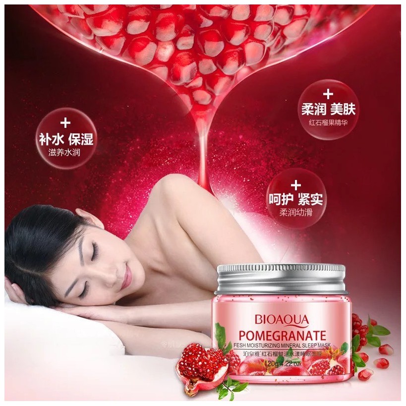 Mặt Nạ Ngủ Hoa Quả Bioaqua 120g Hàng Nội Địa Trung