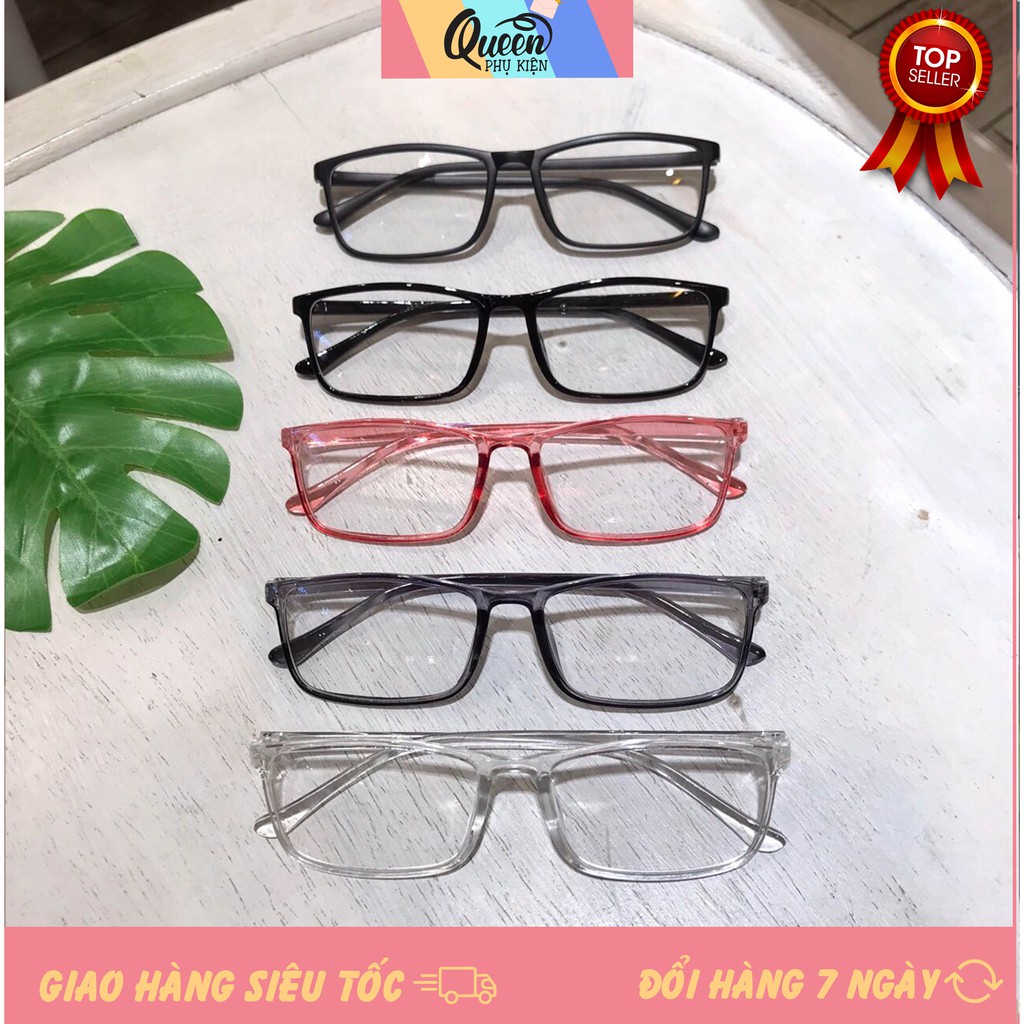 Kính Gọng Cận From Vuông Dẻo Phong Cách Hàn Quốc