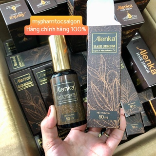Tinh dầu dưỡng bóng và giữ nếp tóc uốn sóng lơi Alenka Hair Serum 50ml