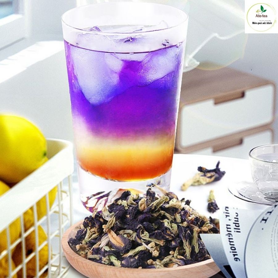 Hoa đậu biếc gói nhỏ, làm màu thực phẩm - Trà hoa thảo mộc Đà Nẵng - chỉ 29k