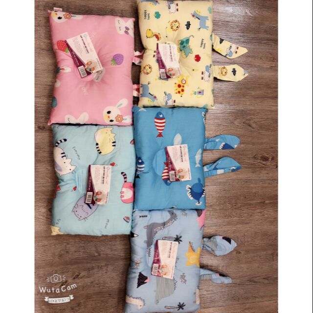 Gối lõm tai thỏ muslin tree cho bé