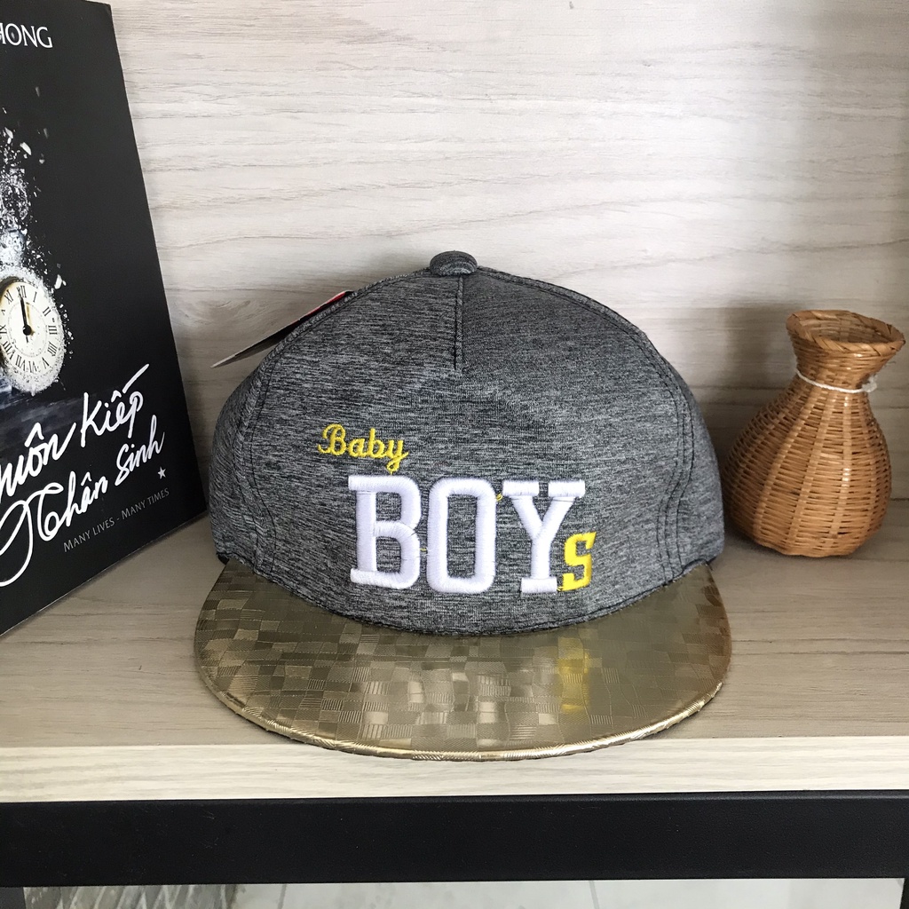 Mũ Lưỡi Trai | Nón Kết Unisex Nam Nữ Phong Cách Hiphop Hàn Quốc Thêu Chữ Baby Boys