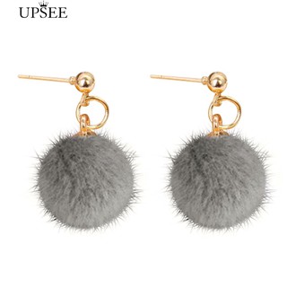 Bông Tai Cục Bông Pompom Cho Nữ