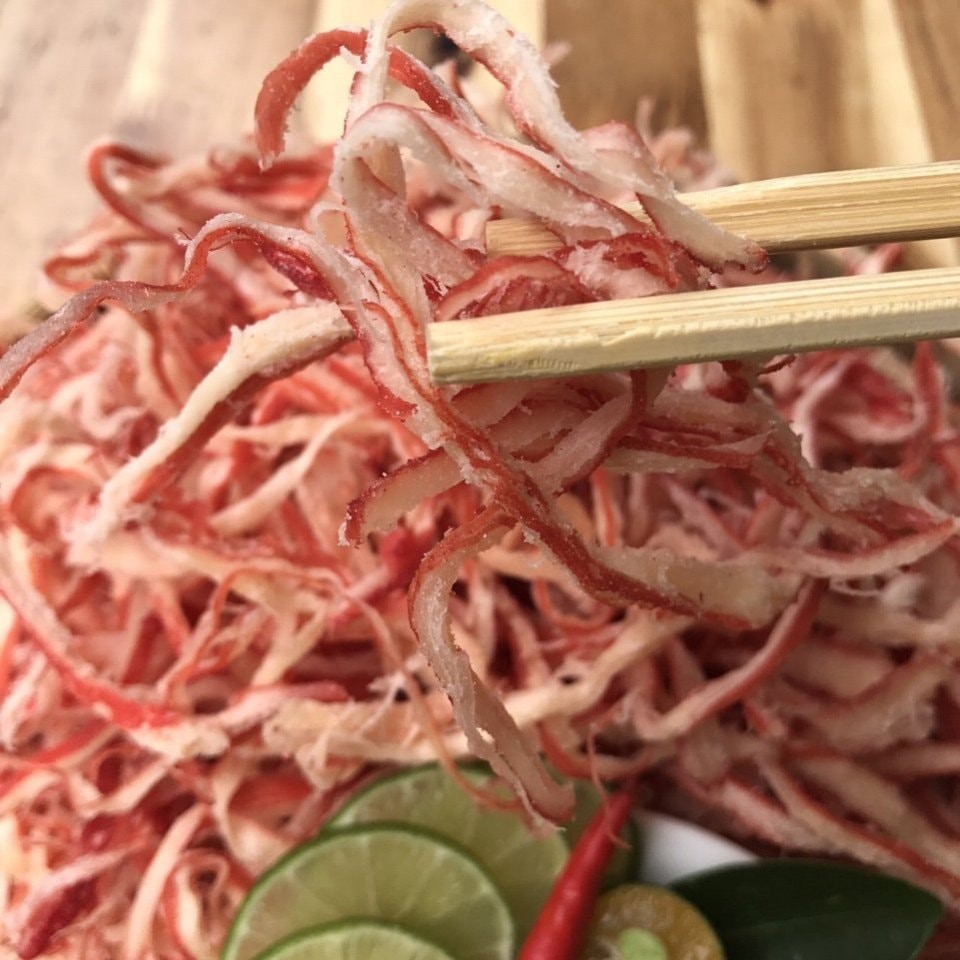 Mực Khô Hấp Nước Cốt Dừa Xé Sợi Eatgreen food 250G Loại 1, Đồ Ăn Vặt An Toàn VSTP | BigBuy360 - bigbuy360.vn