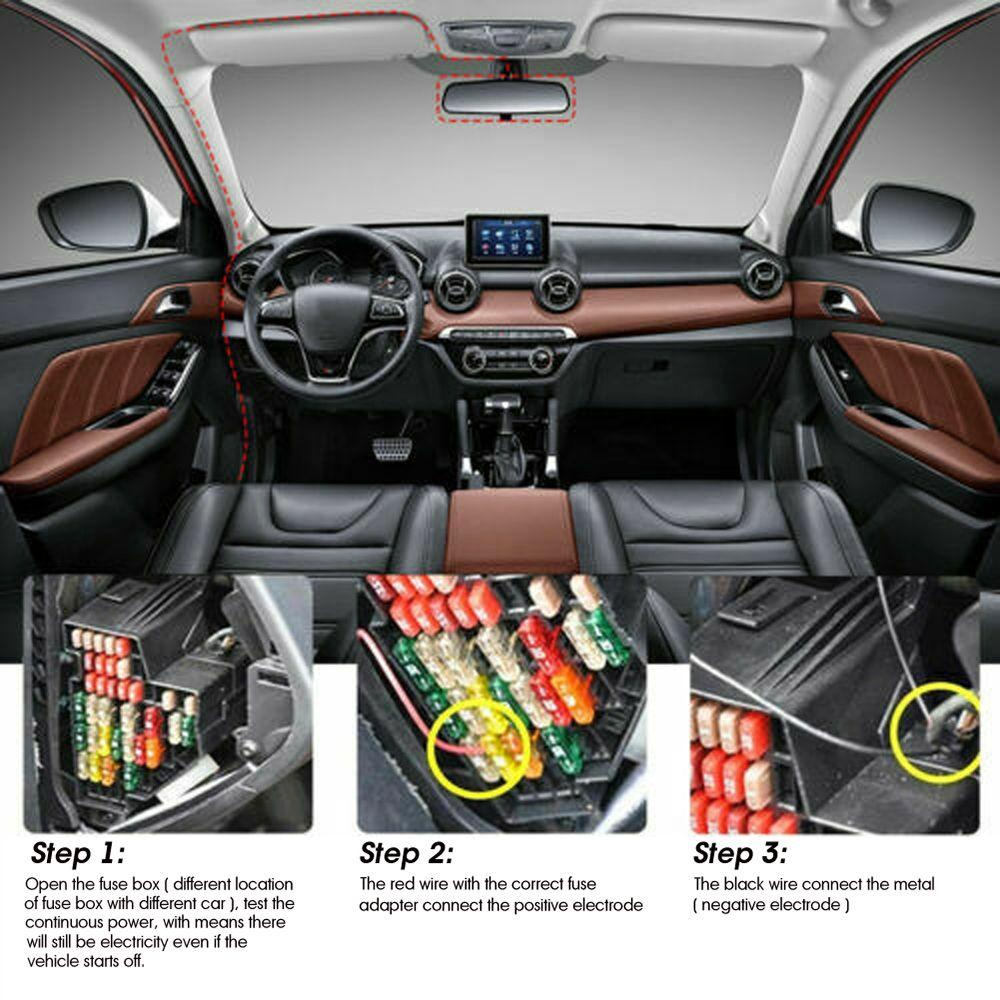 Bộ Dây Camera Hành Trình XiaoMi 70Mai YI 360 Auto 3.2m Cho Xe Hơi