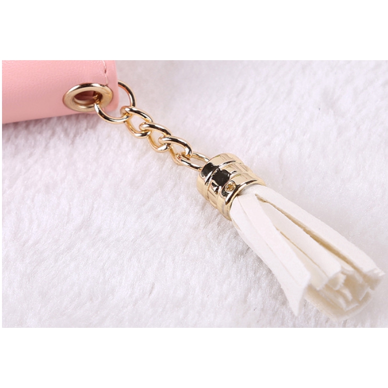 Ví Cầm Tay Nhỏ Gọn Phối Tua Rua Xinh Xắn | BigBuy360 - bigbuy360.vn