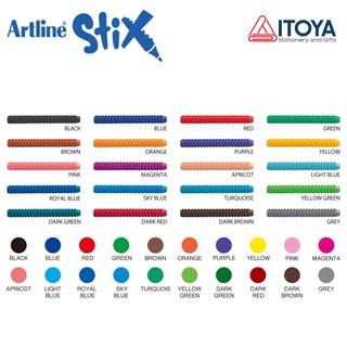 Bút Lông Artline Stix Brush Marker ETX-F