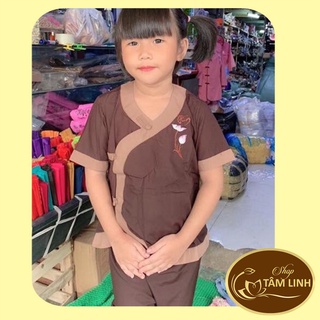 Đồ Lam Đi Chùa Cho Bé _Tim Phối