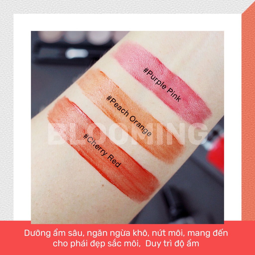 Son Tint Bóng, Siêu Lì, Căng Mọng Môi Hàn Quốc Beausta-Shine Gloss Lip Tint- Cherry Red 4ml